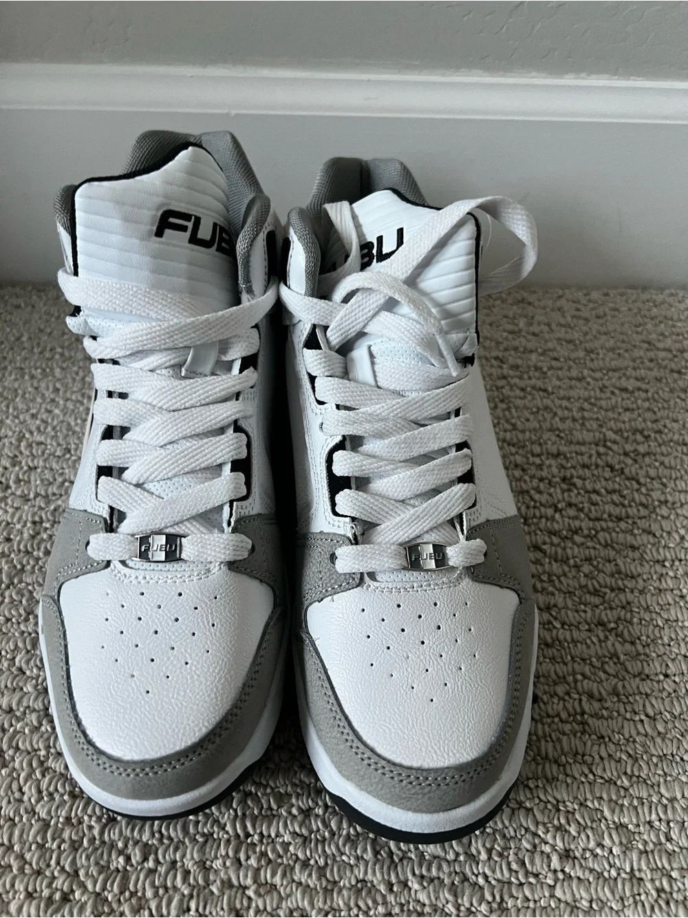 pair of   FUBU Men's the Hustle Athletic Leisure Sneakers size 7 NWT $25